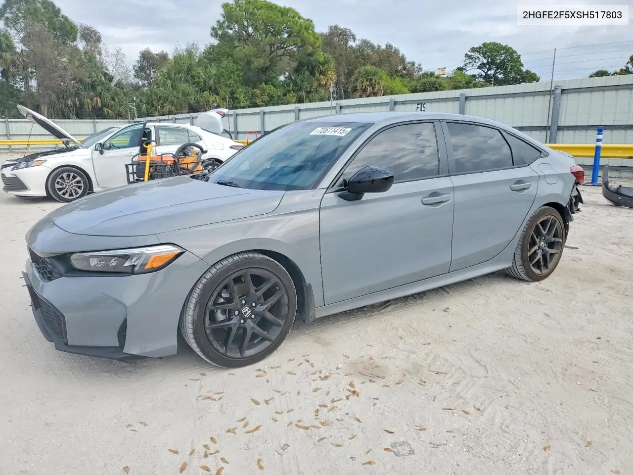 2HGFE2F5XSH517803 2025 Honda Civic Sport
