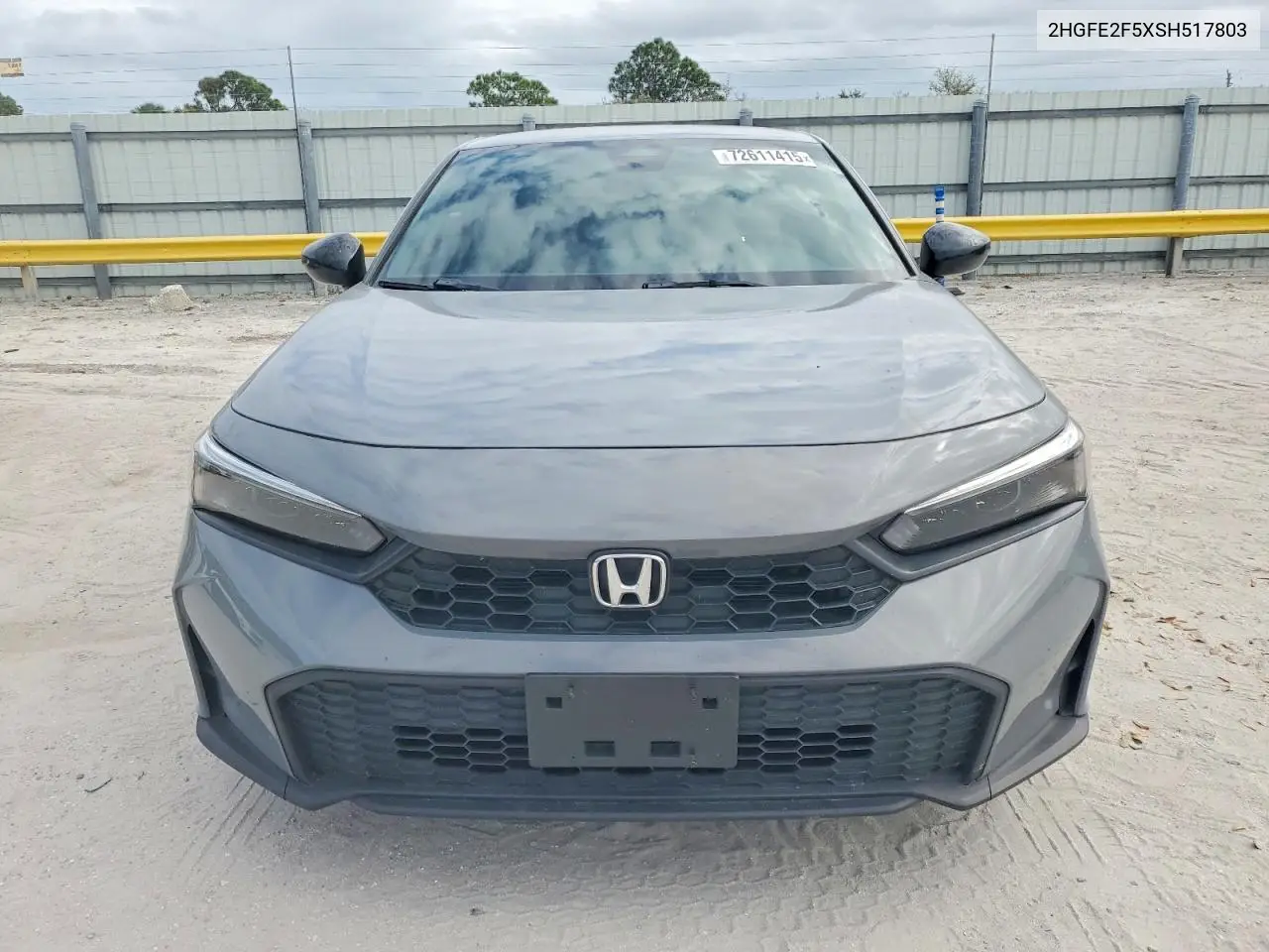 2HGFE2F5XSH517803 2025 Honda Civic Sport