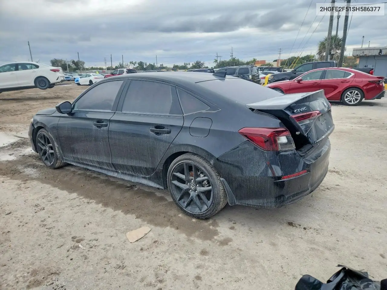 2HGFE2F51SH586377 2025 Honda Civic Sport