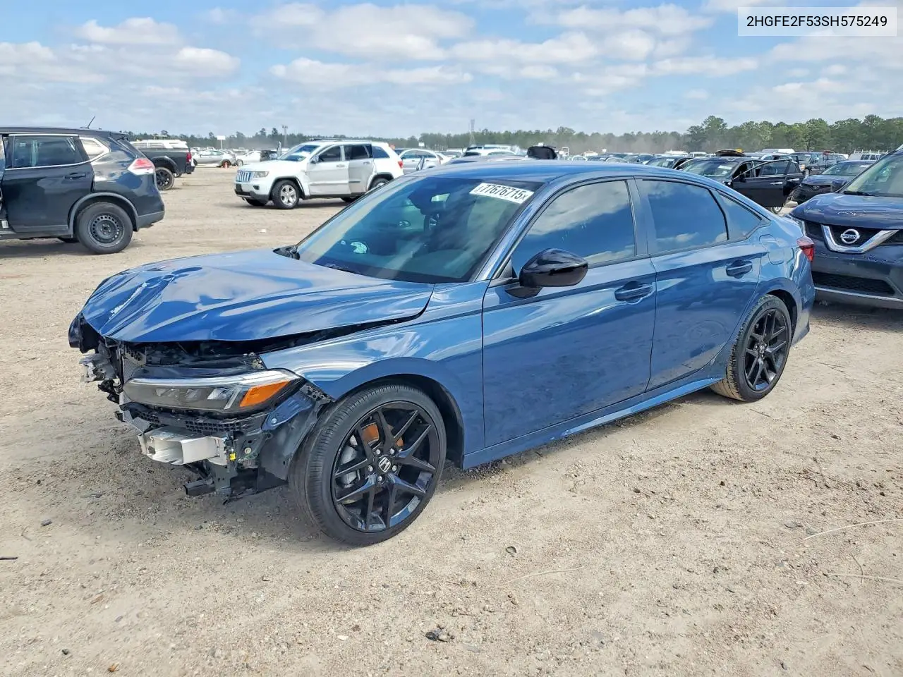 2HGFE2F53SH575249 2025 Honda Civic Sport