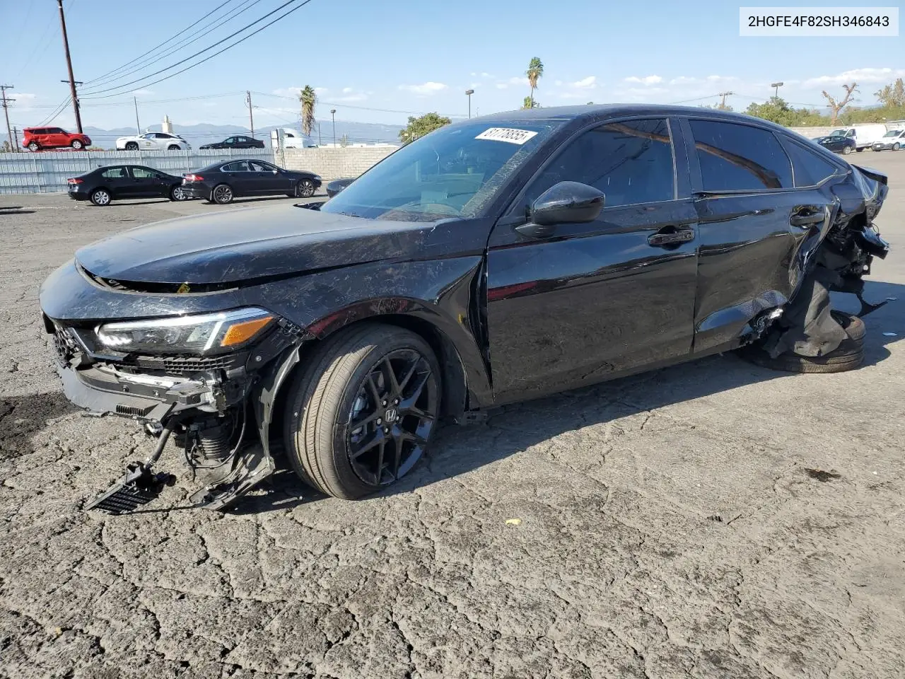 2HGFE4F82SH346843 2025 Honda Civic Sport