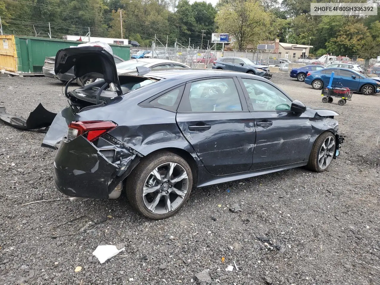 2HGFE4F80SH336392 2025 Honda Civic Sport