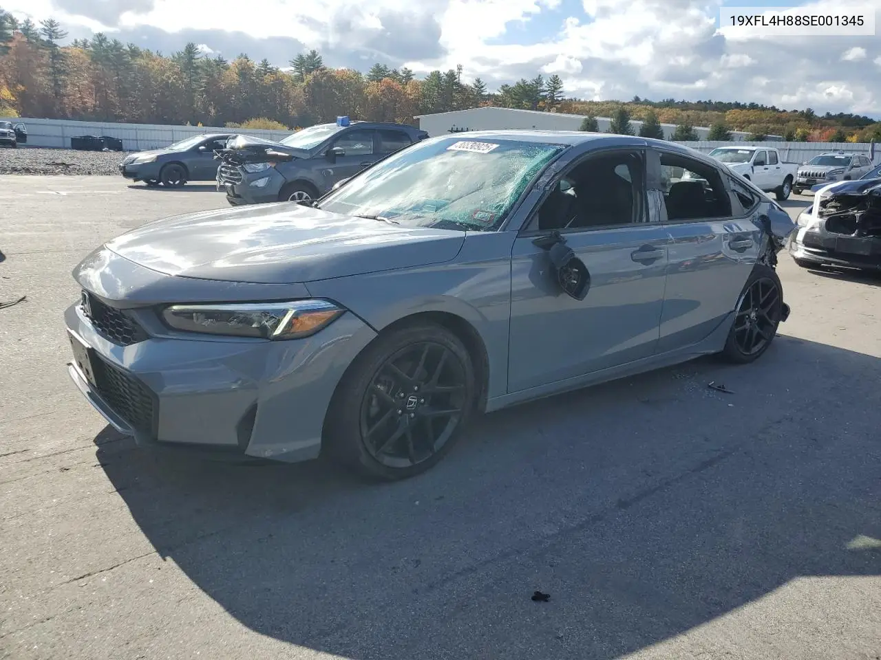 19XFL4H88SE001345 2025 Honda Civic Sport