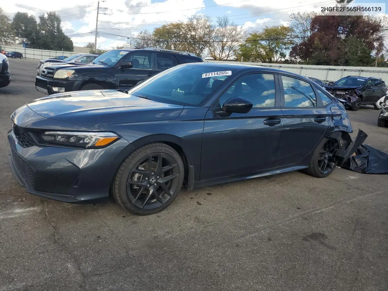 2HGFE2F56SH566139 2025 Honda Civic Sport