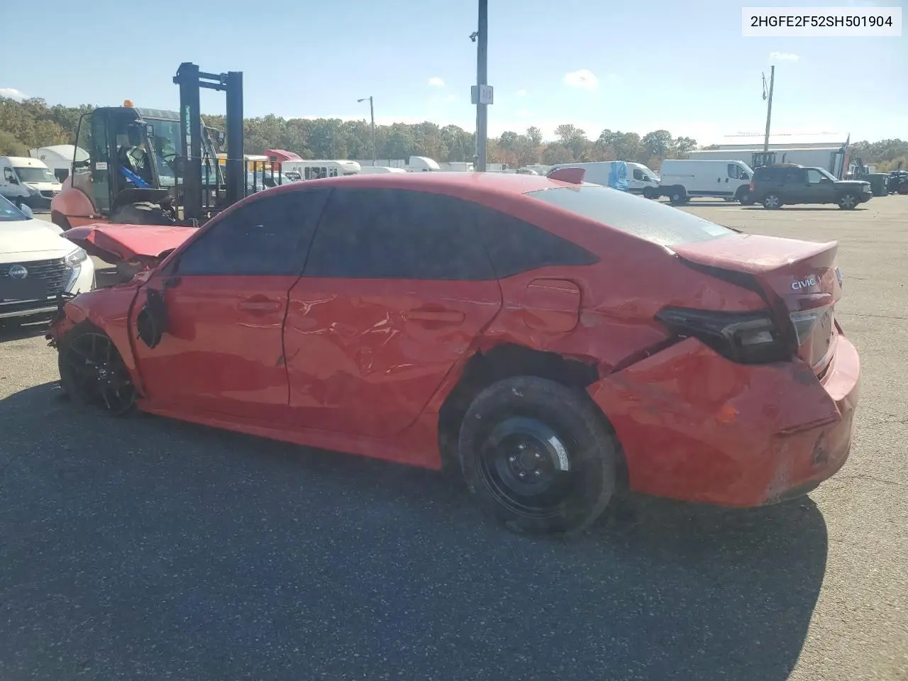 2HGFE2F52SH501904 2025 Honda Civic Sport