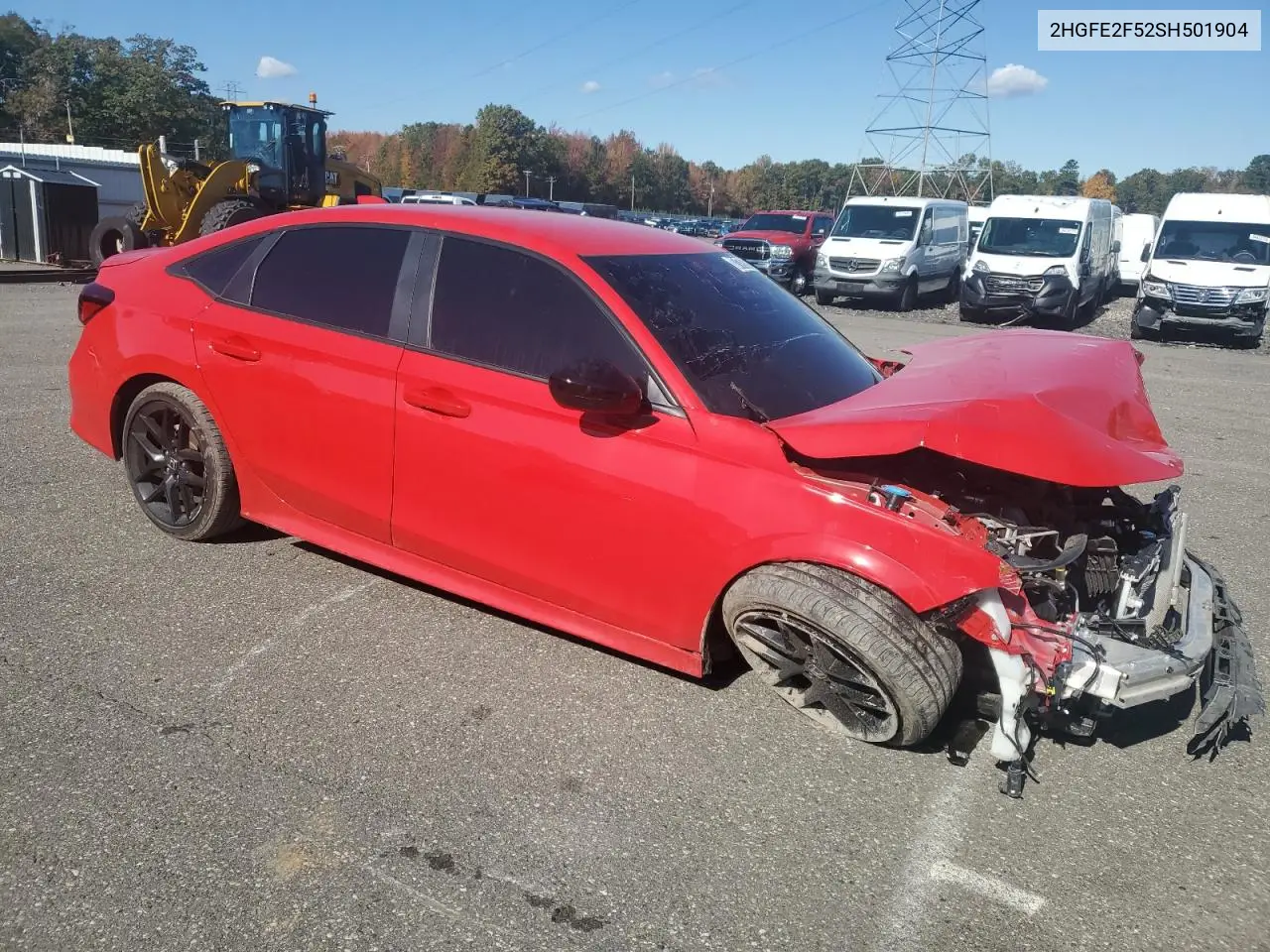 2HGFE2F52SH501904 2025 Honda Civic Sport