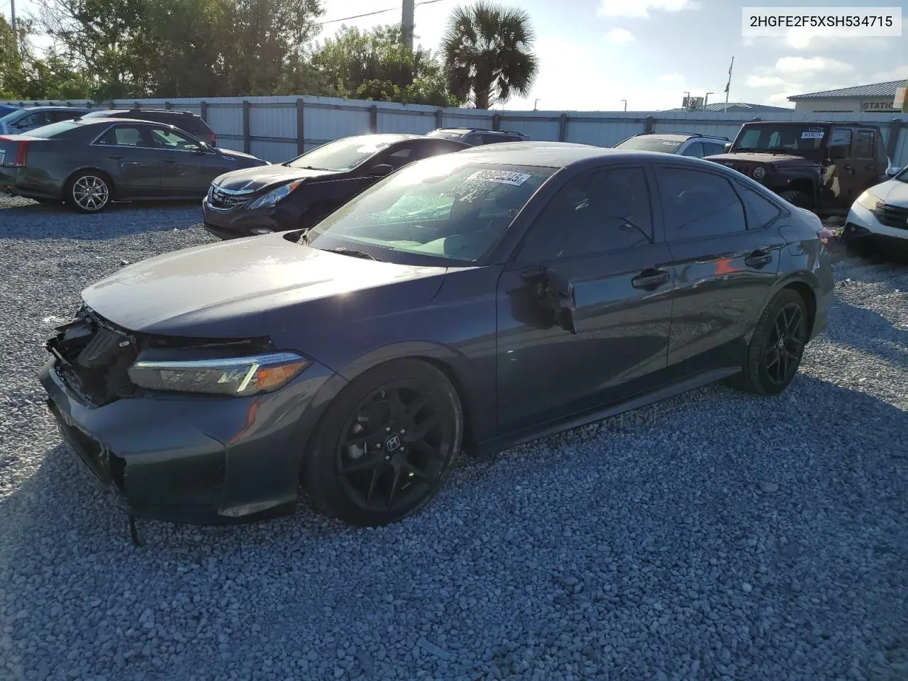 2HGFE2F5XSH534715 2025 Honda Civic Sport