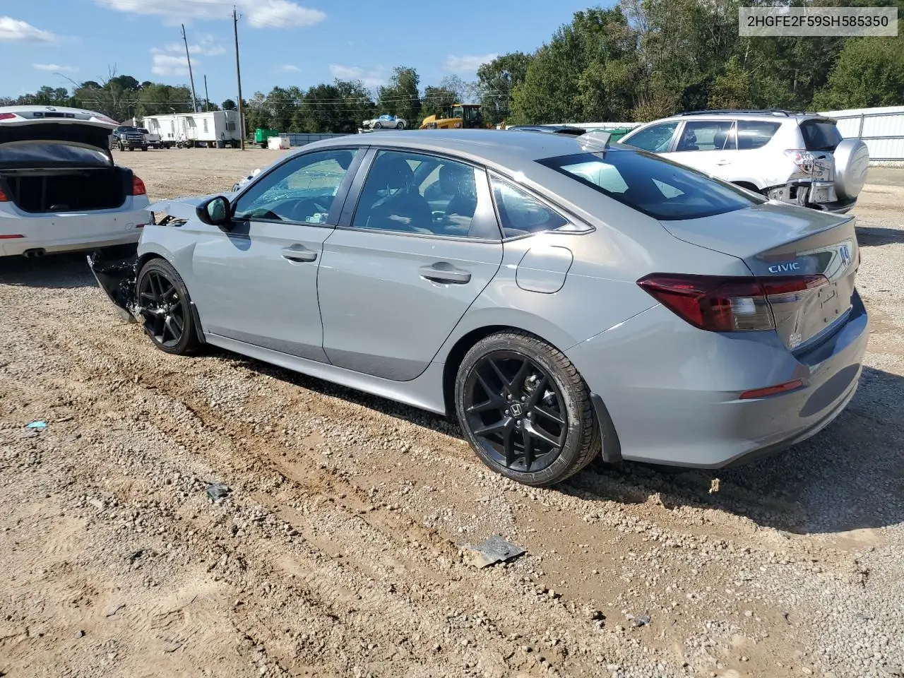 2HGFE2F59SH585350 2025 Honda Civic Sport