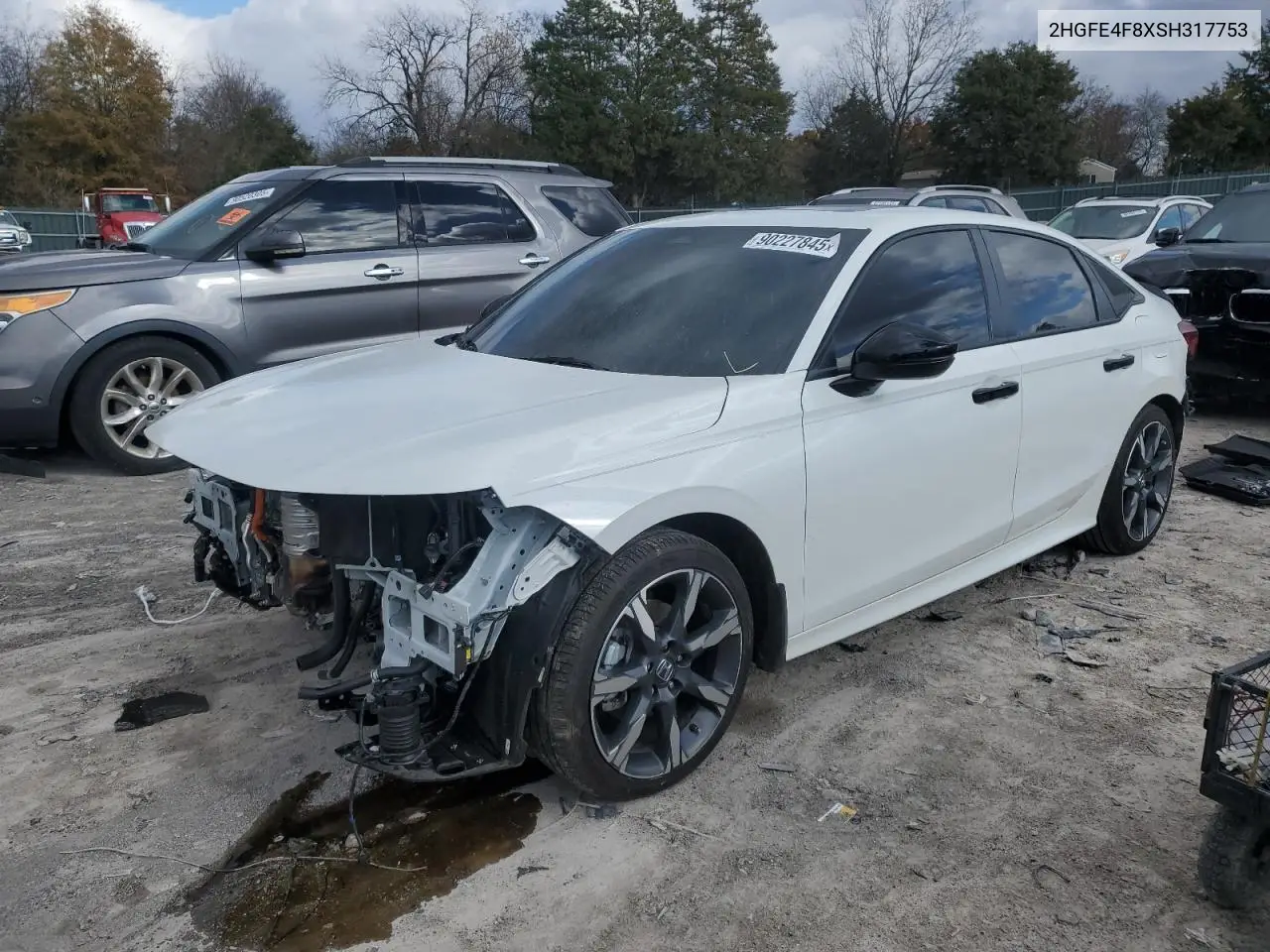 2HGFE4F8XSH317753 2025 Honda Civic Sport