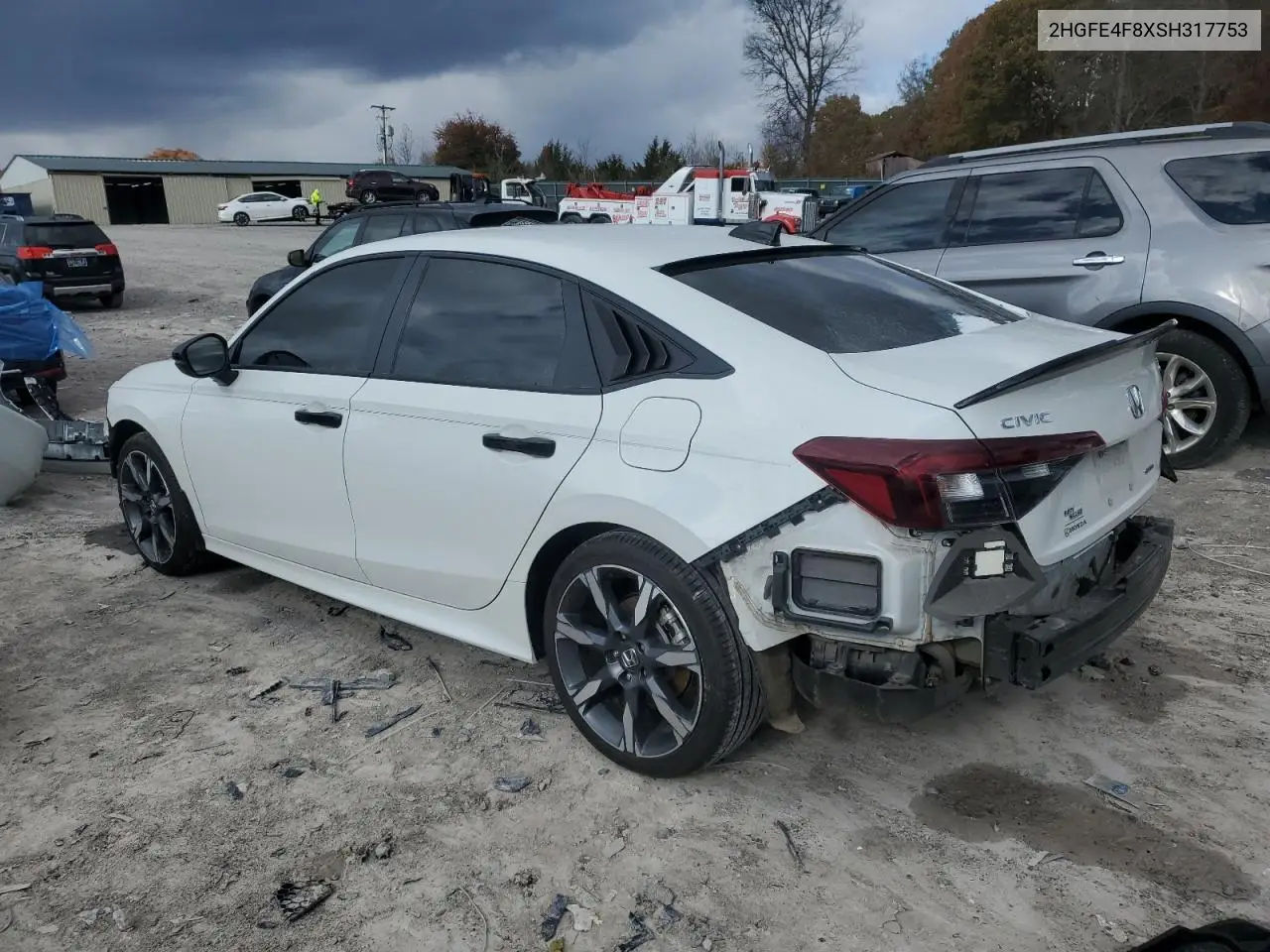 2HGFE4F8XSH317753 2025 Honda Civic Sport