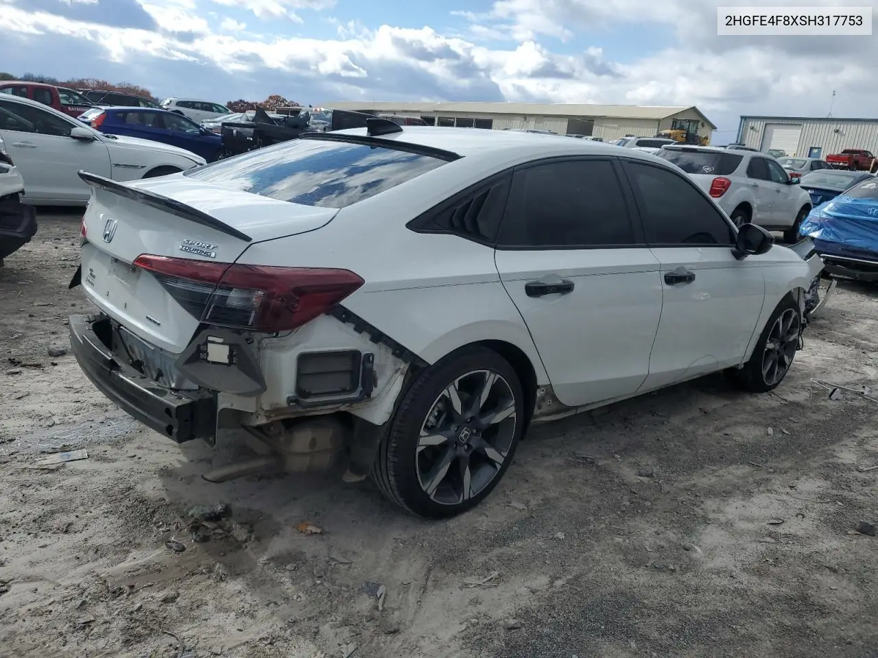2HGFE4F8XSH317753 2025 Honda Civic Sport