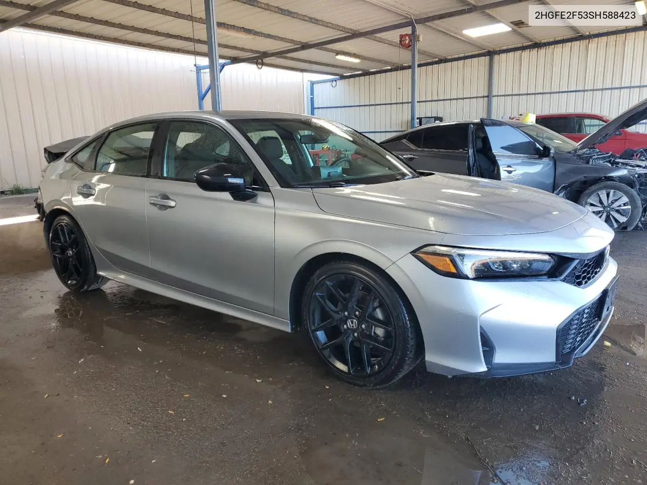 2HGFE2F53SH588423 2025 Honda Civic Sport