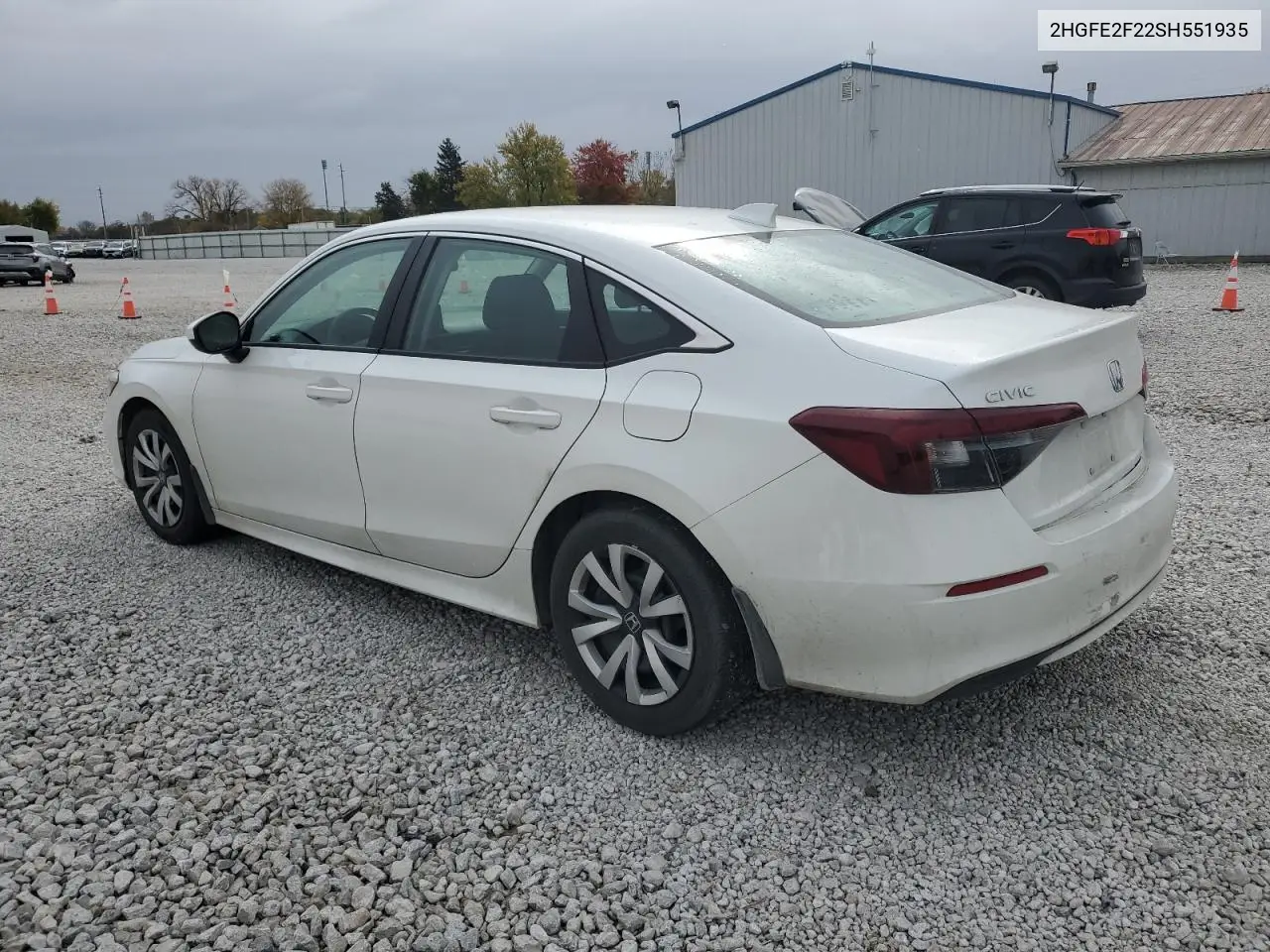 2HGFE2F22SH551935 2025 Honda Civic Lx