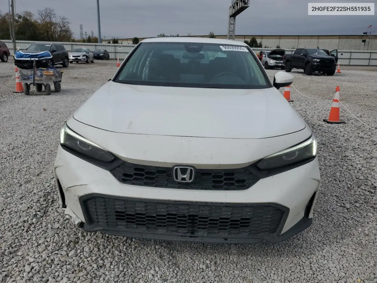 2HGFE2F22SH551935 2025 Honda Civic Lx