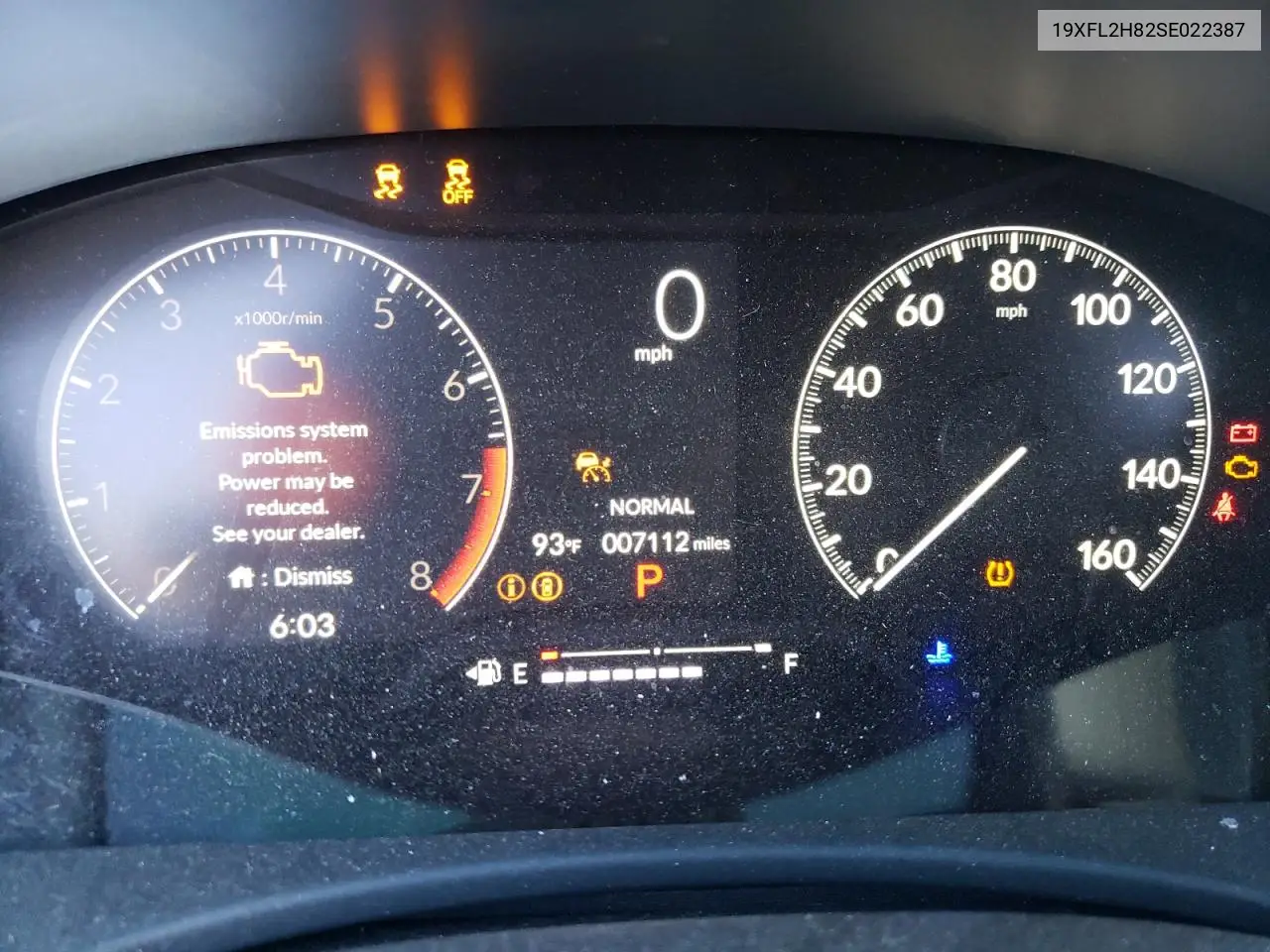 19XFL2H82SE022387 2025 Honda Civic Sport