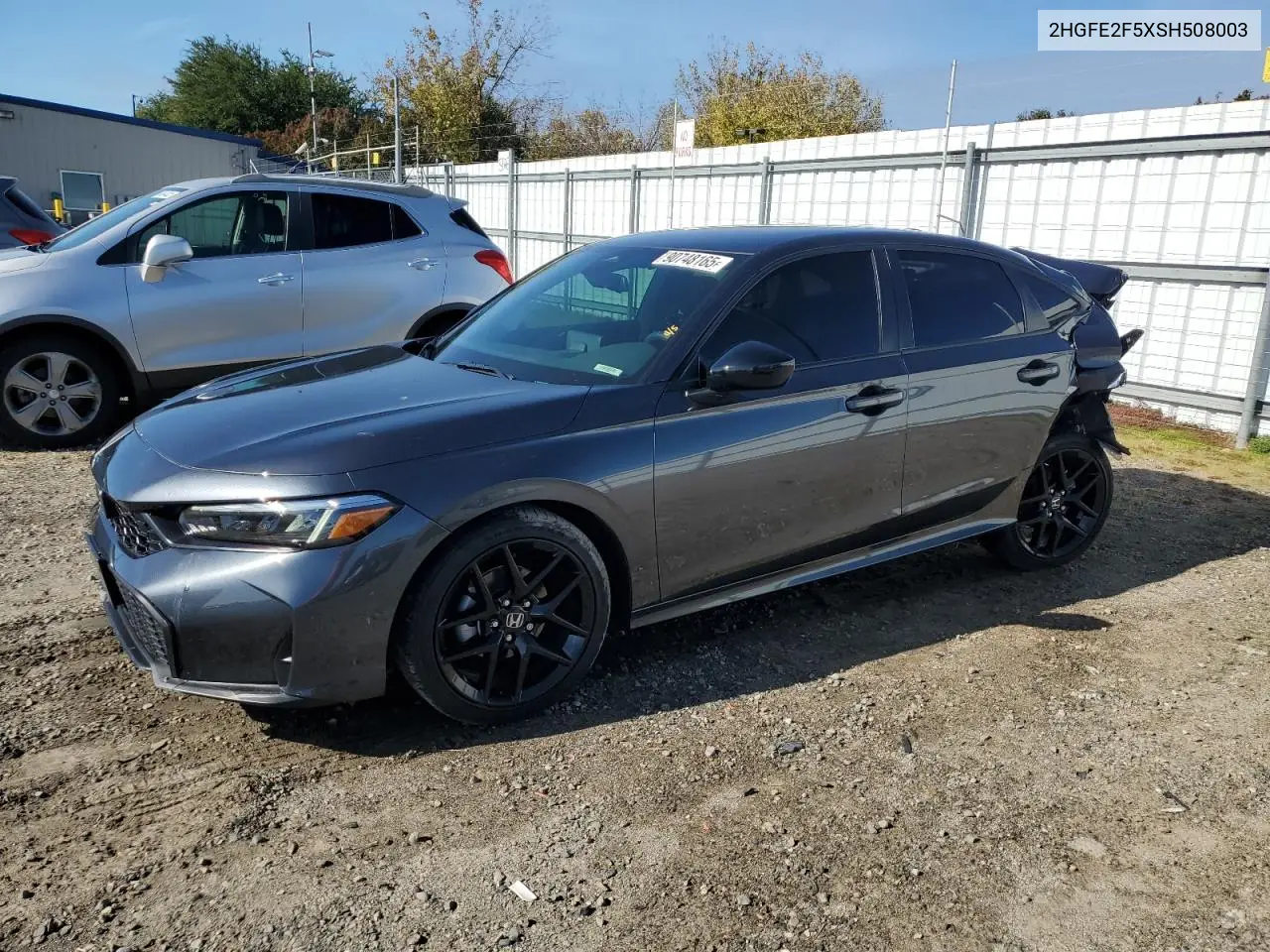 2HGFE2F5XSH508003 2025 Honda Civic Sport