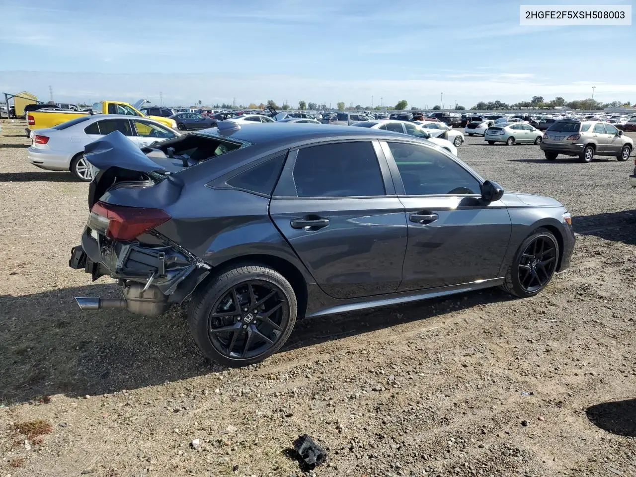 2HGFE2F5XSH508003 2025 Honda Civic Sport