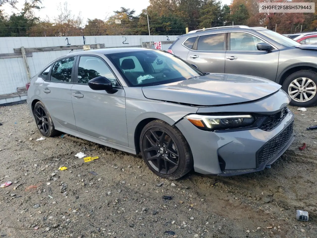 2HGFE2F58SH579443 2025 Honda Civic Sport