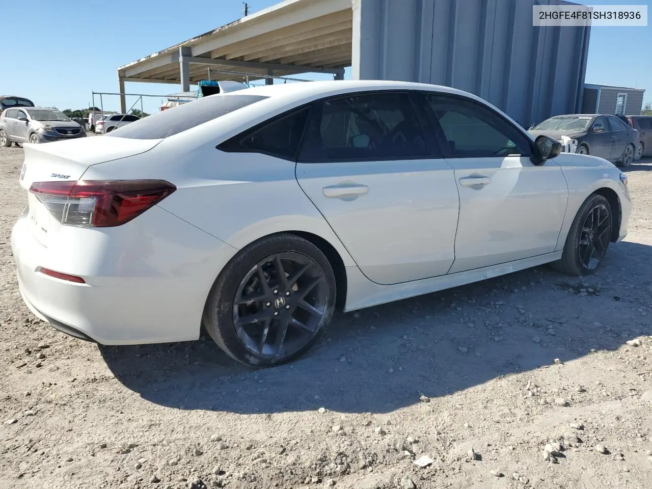 2HGFE4F81SH318936 2025 Honda Civic Sport