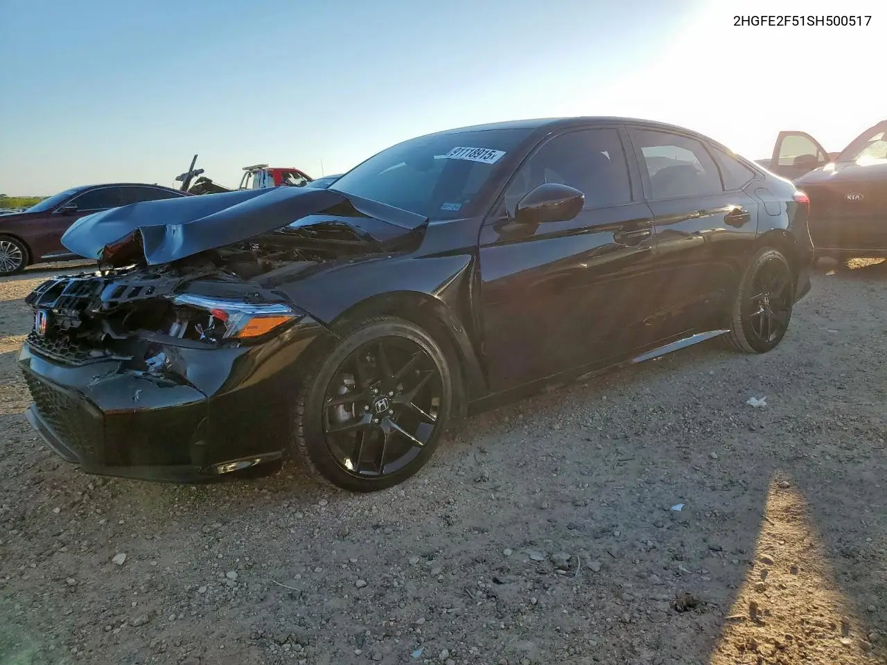 2HGFE2F51SH500517 2025 Honda Civic Sport