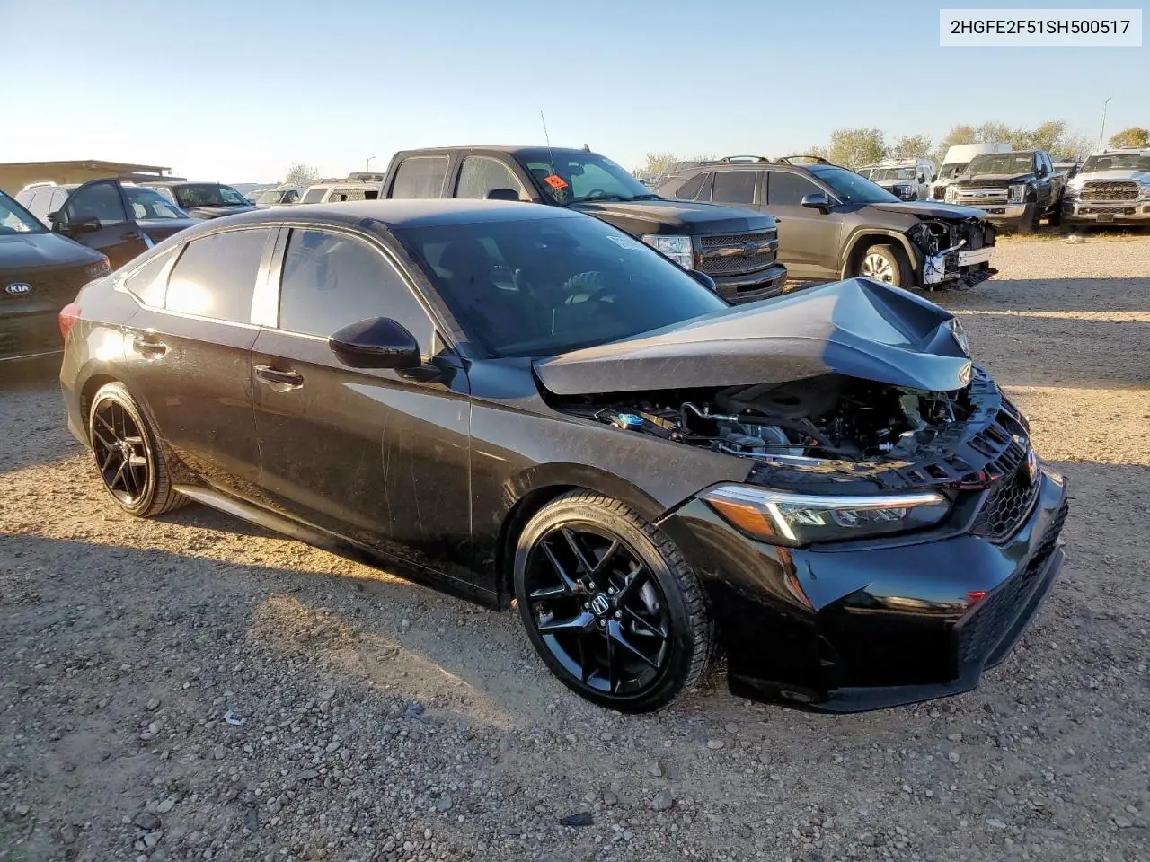 2HGFE2F51SH500517 2025 Honda Civic Sport
