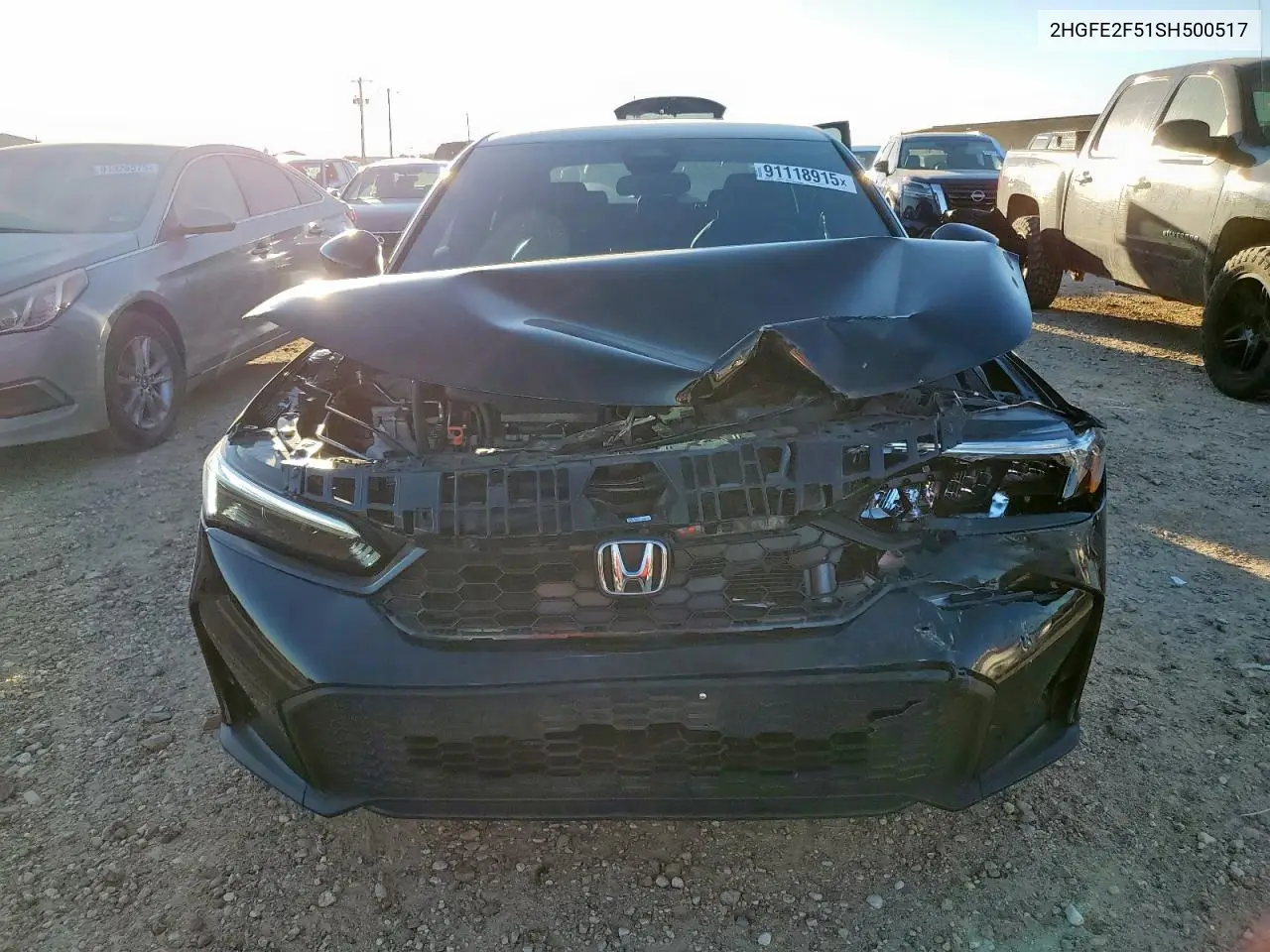 2HGFE2F51SH500517 2025 Honda Civic Sport