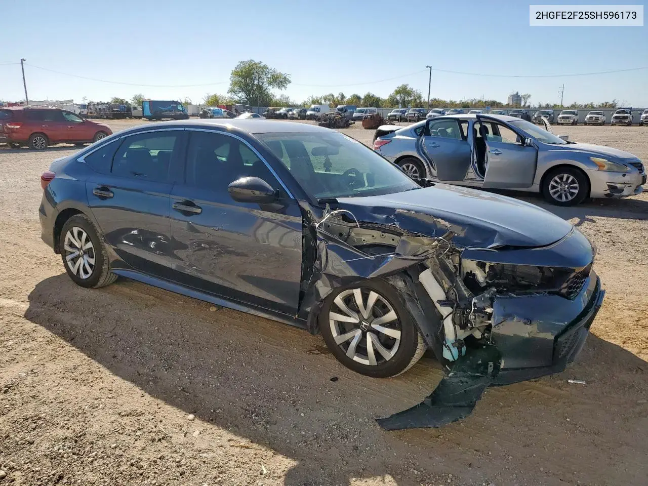 2HGFE2F25SH596173 2025 Honda Civic Lx