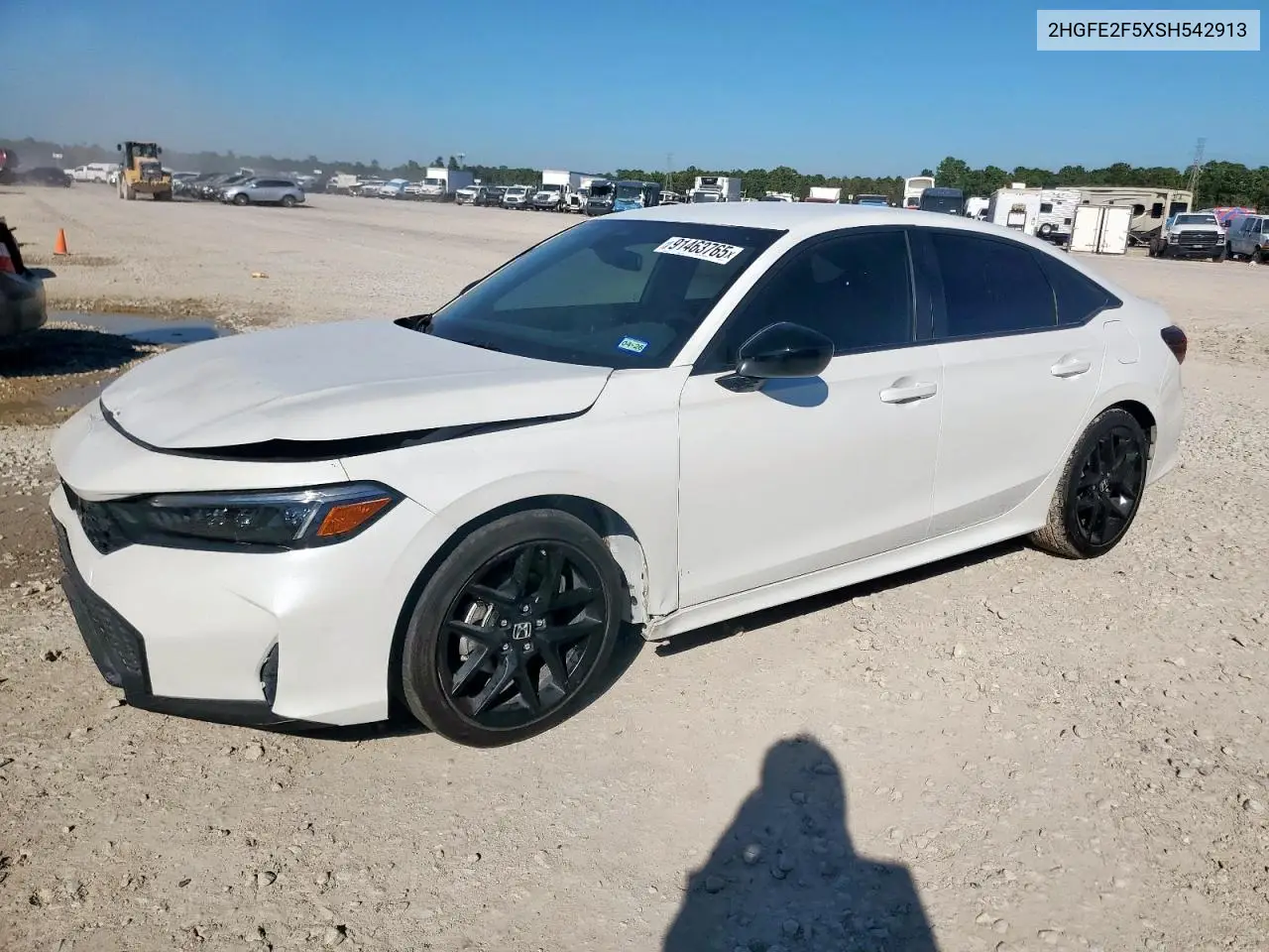 2HGFE2F5XSH542913 2025 Honda Civic Sport