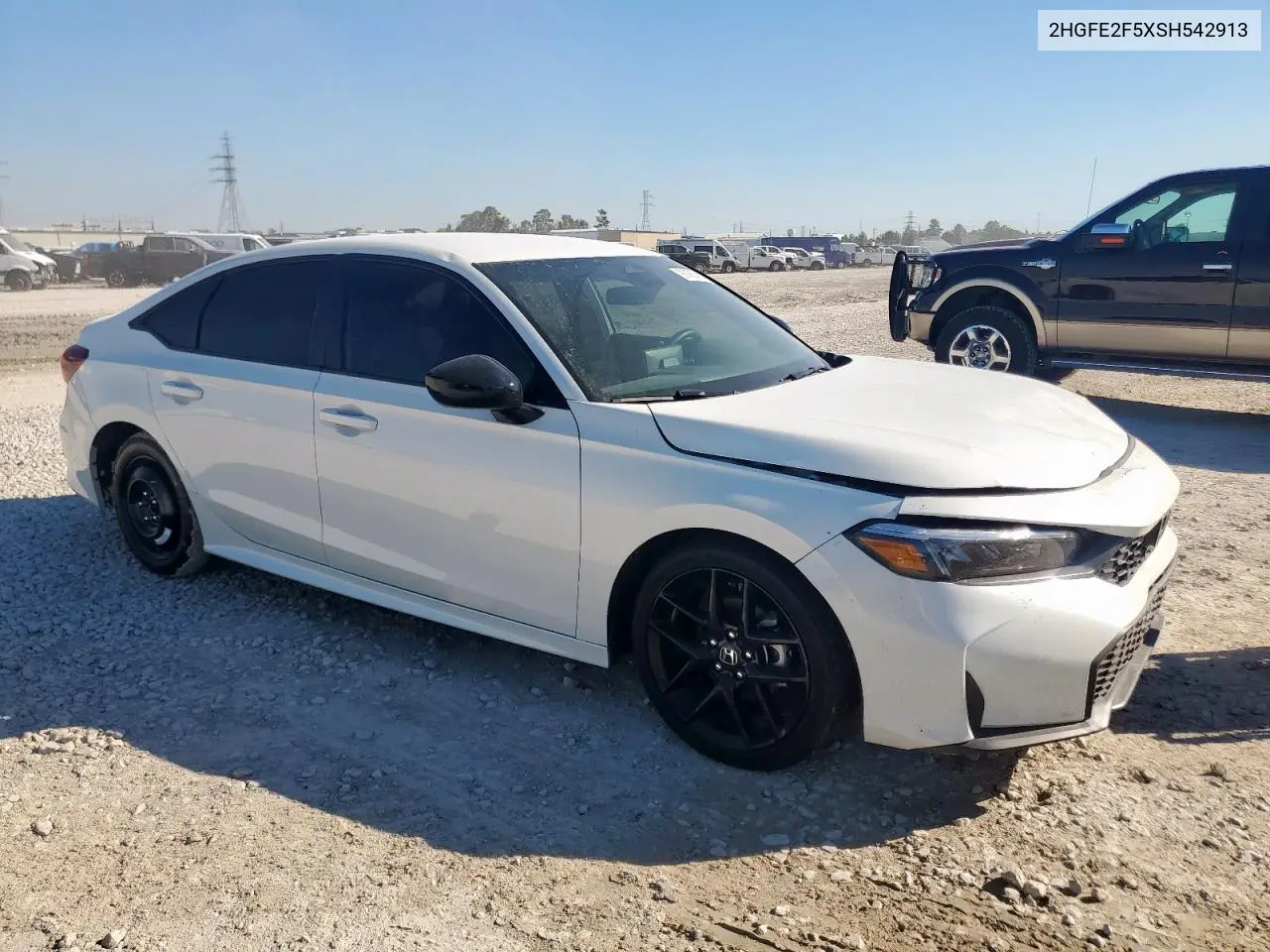 2HGFE2F5XSH542913 2025 Honda Civic Sport