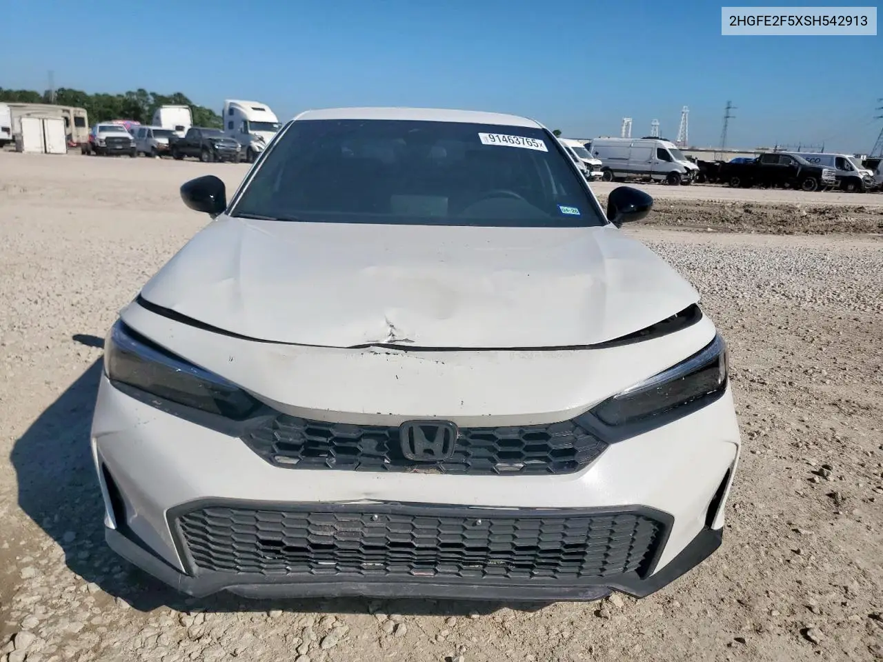 2HGFE2F5XSH542913 2025 Honda Civic Sport