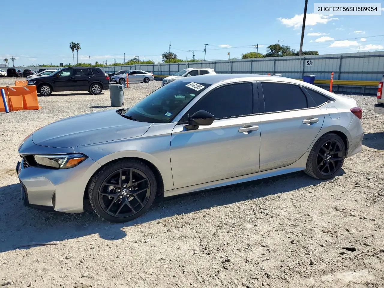 2HGFE2F56SH589954 2025 Honda Civic Sport