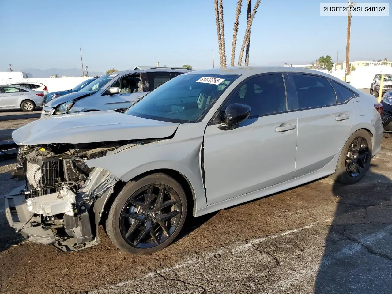 2HGFE2F5XSH548162 2025 Honda Civic Sport