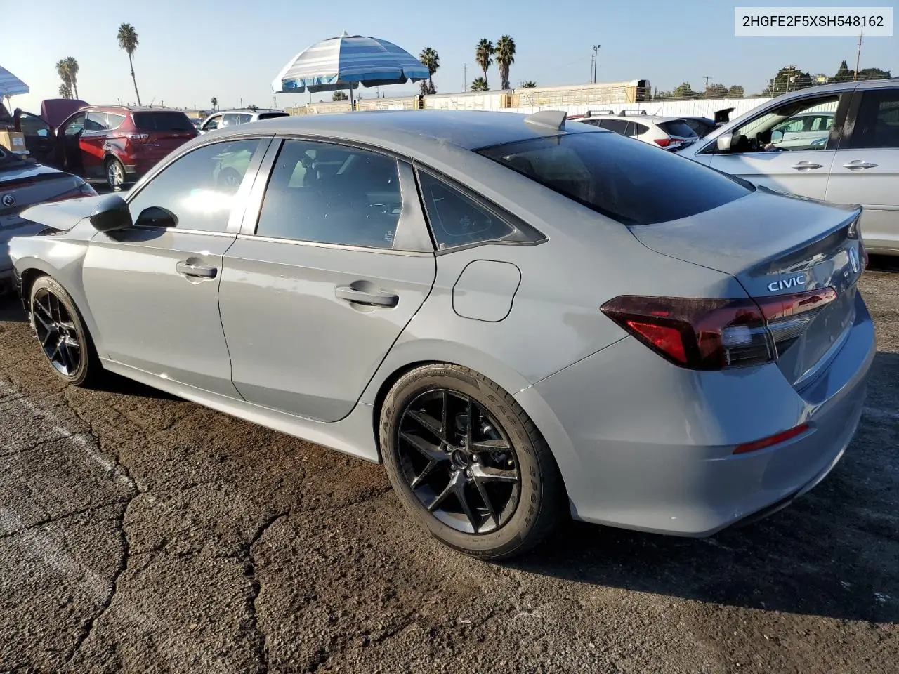 2HGFE2F5XSH548162 2025 Honda Civic Sport