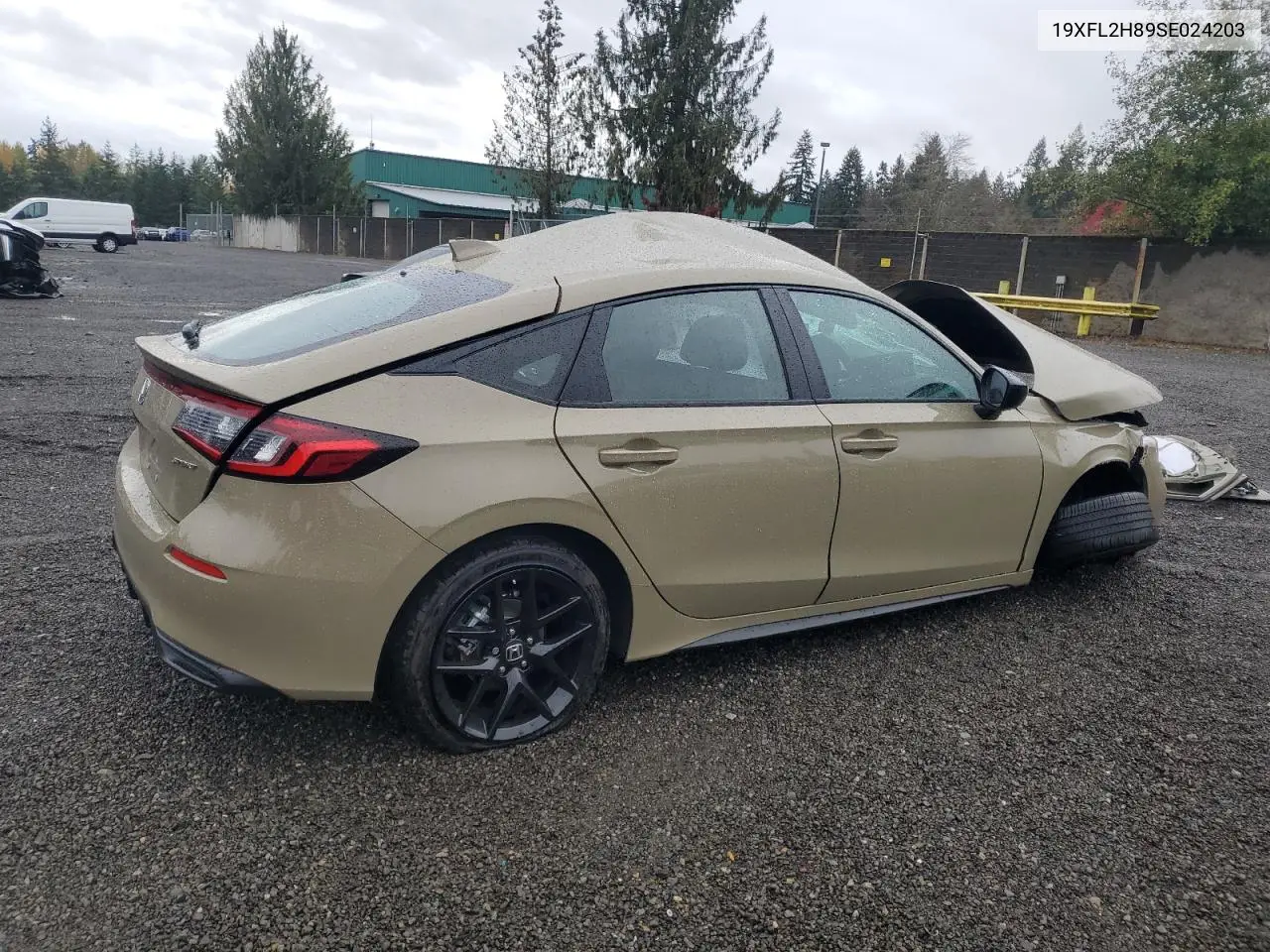 19XFL2H89SE024203 2025 Honda Civic Sport