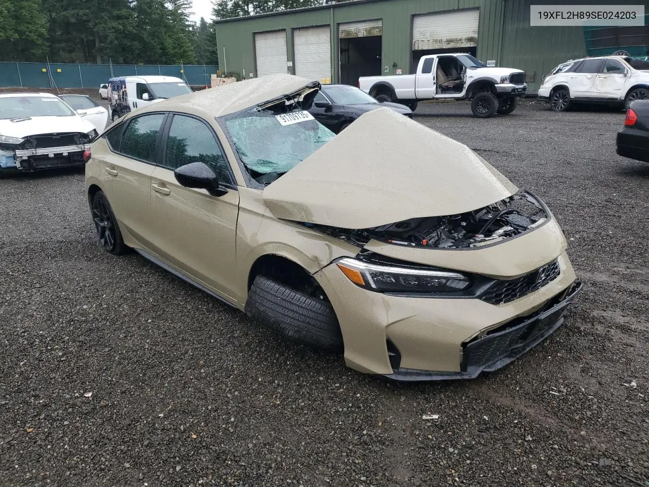 19XFL2H89SE024203 2025 Honda Civic Sport