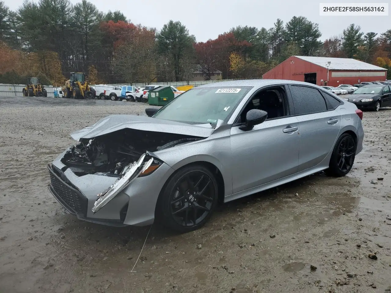 2HGFE2F58SH563162 2025 Honda Civic Sport