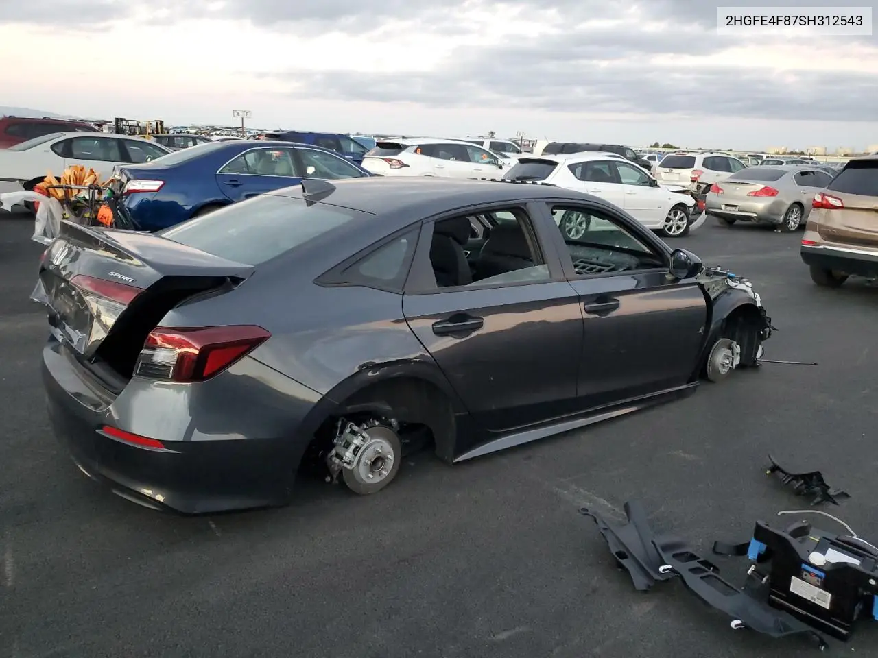 2HGFE4F87SH312543 2025 Honda Civic Sport