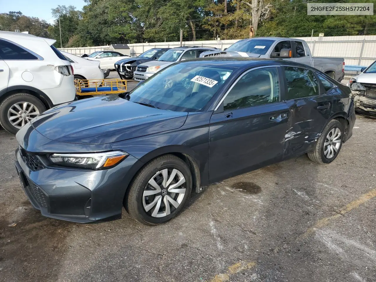 2HGFE2F25SH577204 2025 Honda Civic Lx