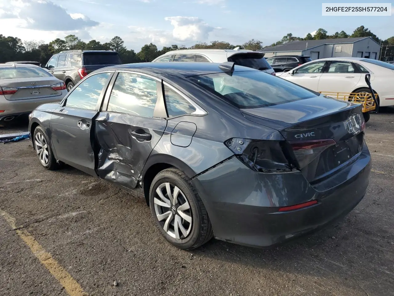 2HGFE2F25SH577204 2025 Honda Civic Lx