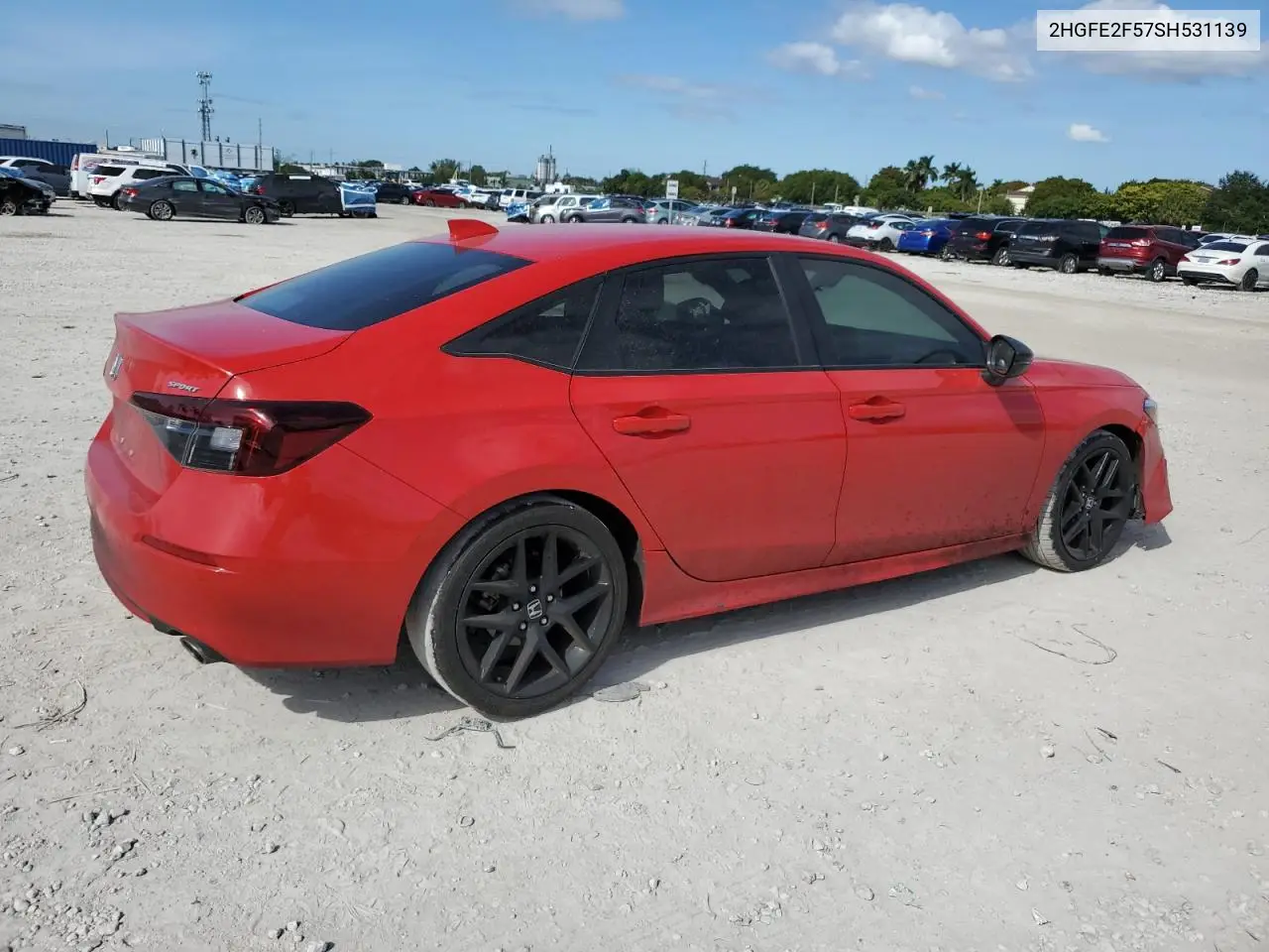 2HGFE2F57SH531139 2025 Honda Civic Sport