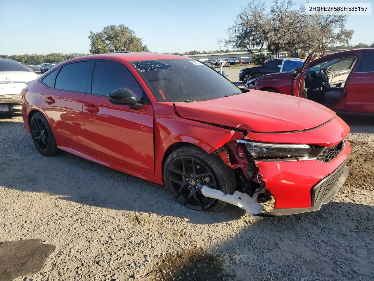 2HGFE2F58SH588157 2025 Honda Civic Sport