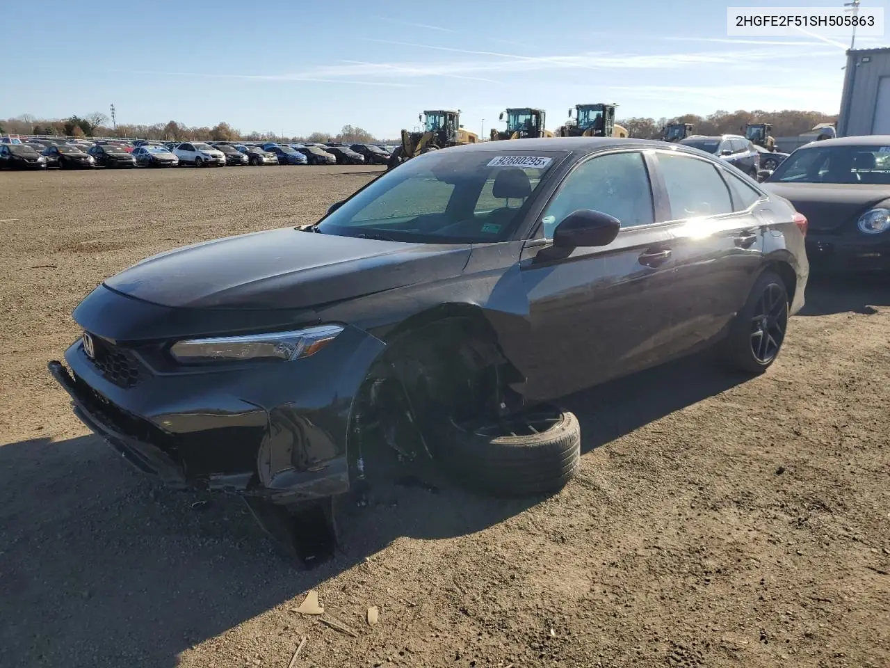 2HGFE2F51SH505863 2025 Honda Civic Sport