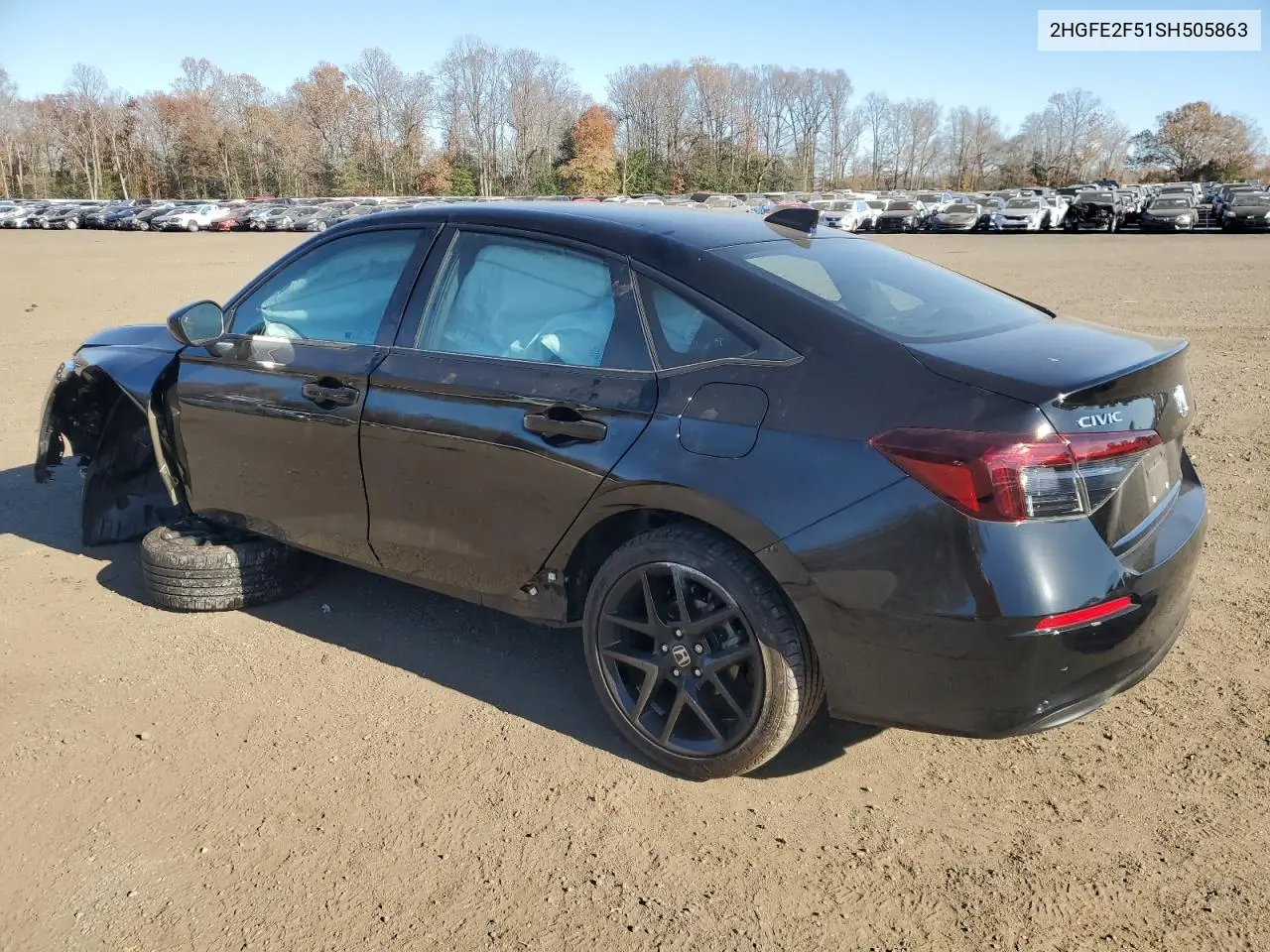 2HGFE2F51SH505863 2025 Honda Civic Sport