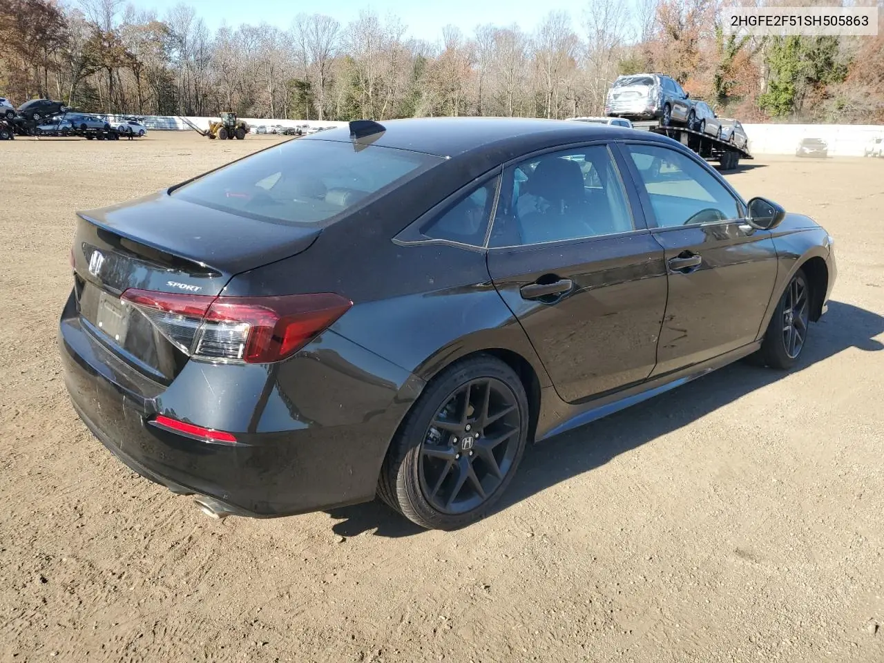 2HGFE2F51SH505863 2025 Honda Civic Sport