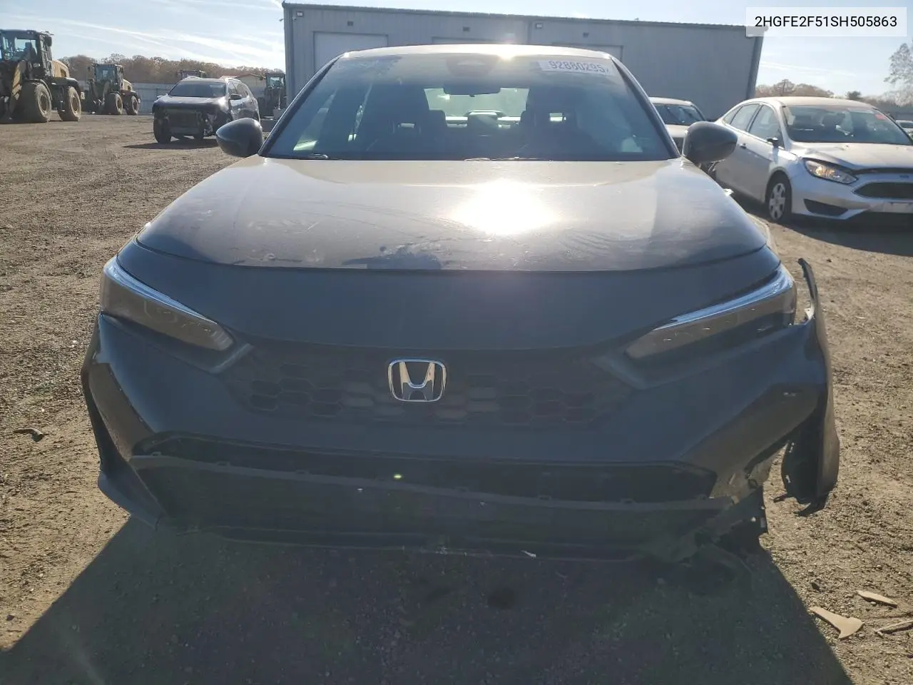2HGFE2F51SH505863 2025 Honda Civic Sport
