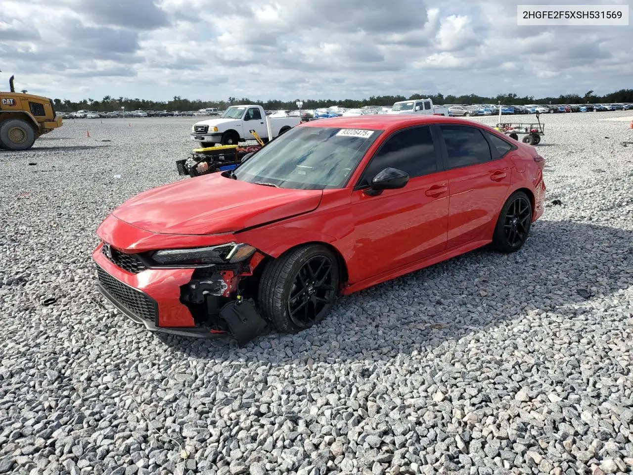 2HGFE2F5XSH531569 2025 Honda Civic Sport