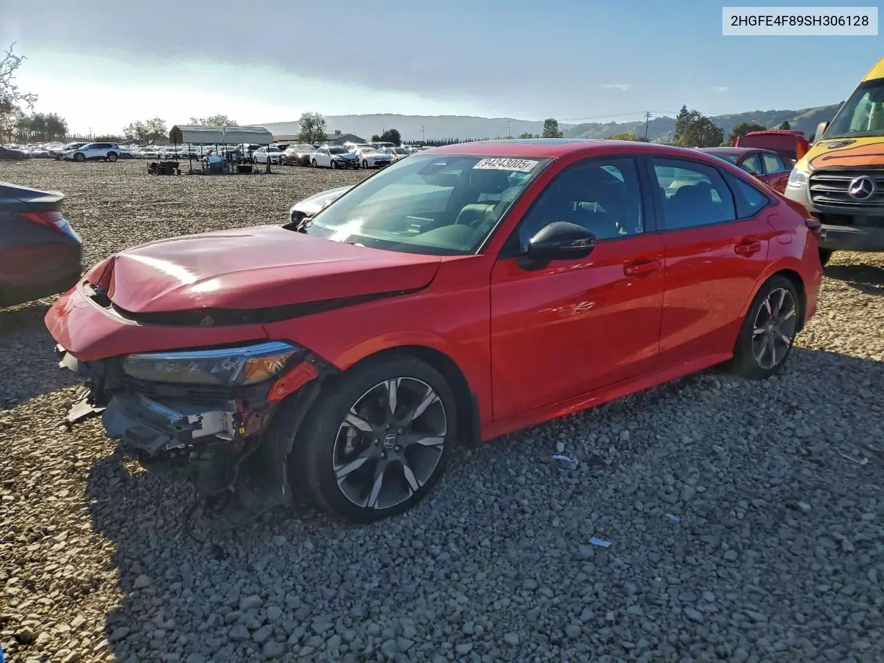 2HGFE4F89SH306128 2025 Honda Civic Sport