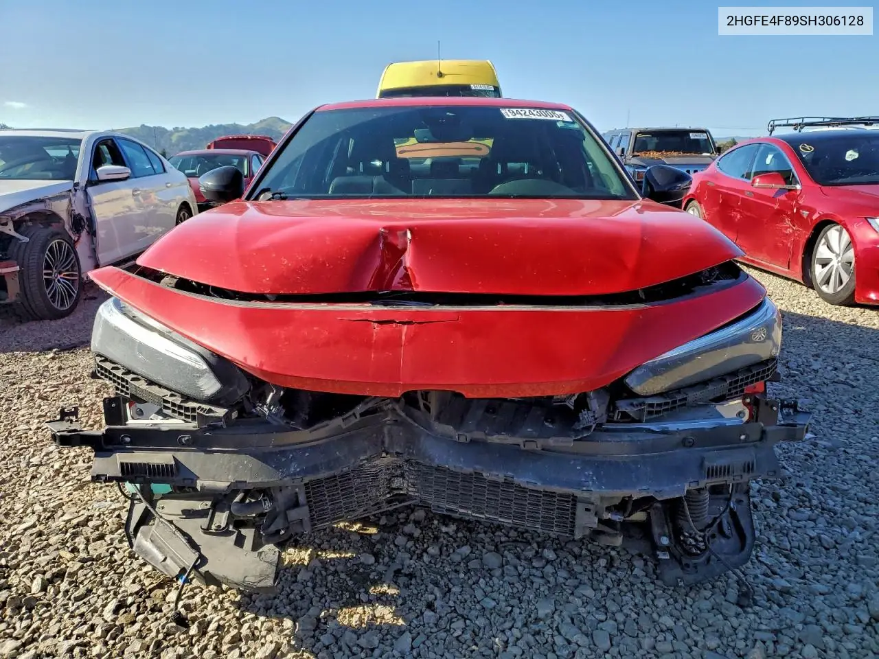 2HGFE4F89SH306128 2025 Honda Civic Sport
