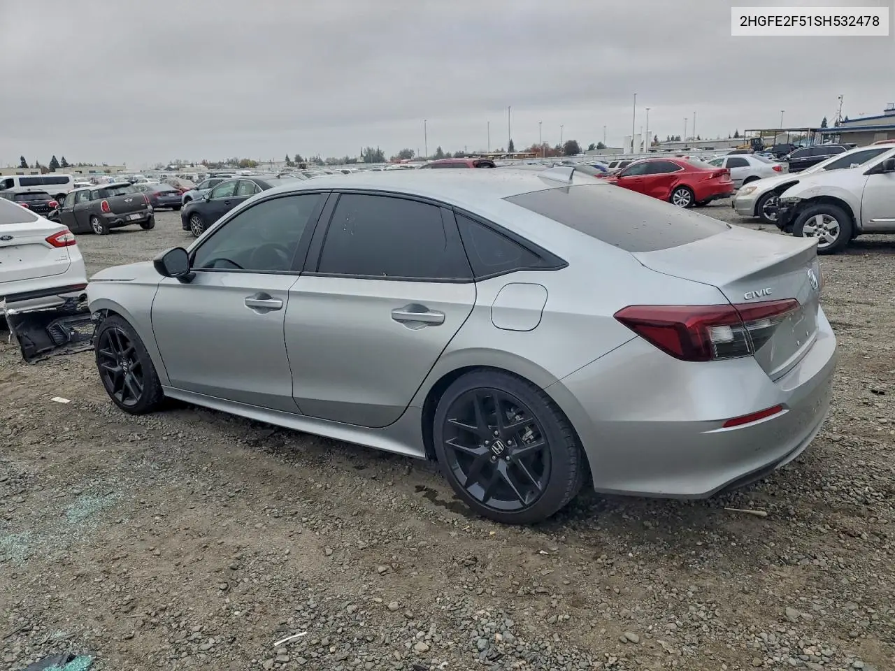 2HGFE2F51SH532478 2025 Honda Civic Sport