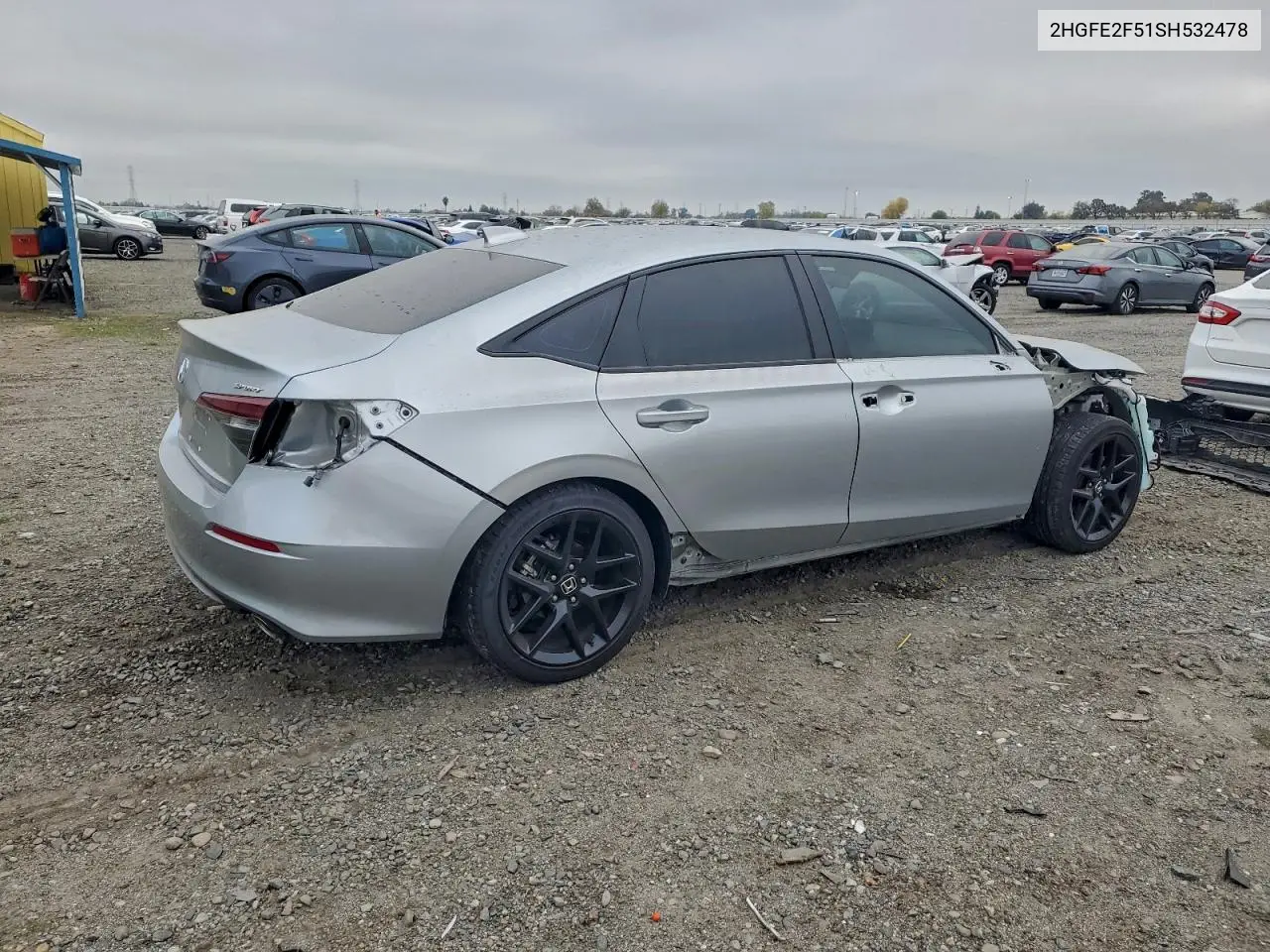 2HGFE2F51SH532478 2025 Honda Civic Sport
